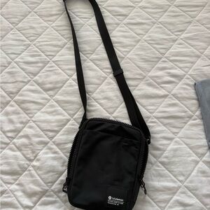 lululemon athletica Black Mini Crossbody Bag